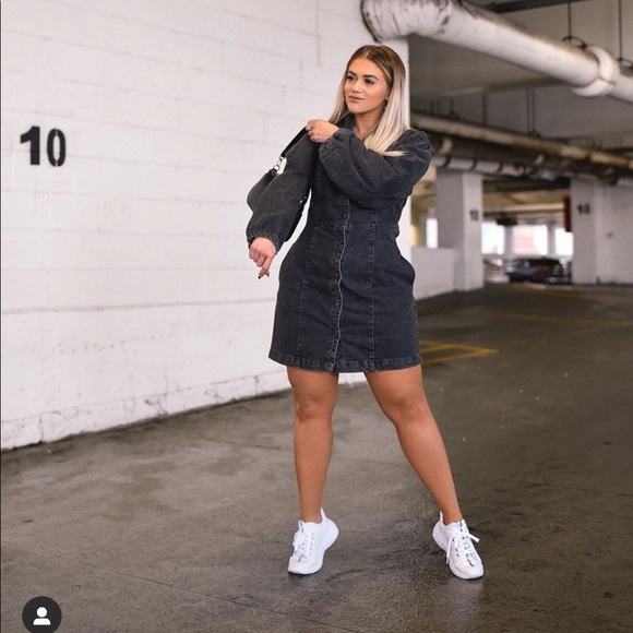 Dresses | Mia Denim Mini Dress 